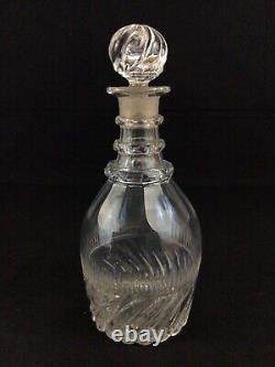 Crystal carafe from the 19th century Restoration / Louis Philippe era