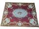 Drg46/ Antique Aubusson Savonnerie Tapestry Rug From The 19th Century 133x170cm