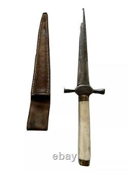 Dagger Of Vertu Pene Style So Pique Couilles Defense 19th Century