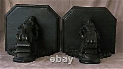 Dapplic Consoles Paires In Carved Wood Napoleon III 19th Century