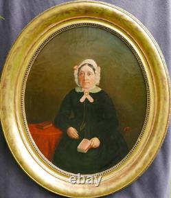Darjou Portrait of a Woman, Second Empire Period, Oil on Canvas, 19th Century, Signed