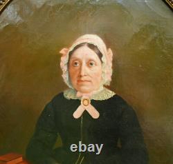 Darjou Portrait of a Woman, Second Empire Period, Oil on Canvas, 19th Century, Signed