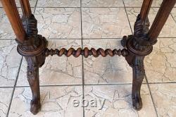 Davenport Desk in Marquetry Walnut Victorian Era