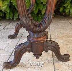 Davenport Desk in Marquetry Walnut Victorian Era