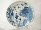 Delft Plate White Blue Chinese Decor Birds Nineteenth Time