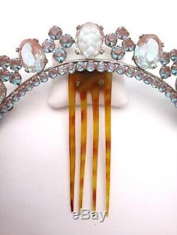 Diadem Or Tiara Decorated With Sapphire Xixth