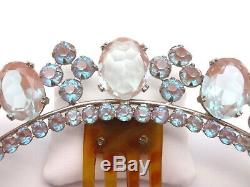 Diadem Or Tiara Decorated With Sapphire Xixth