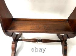 Directoire Period Work Table in Solid Walnut 19th Century