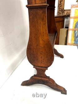 Directoire Period Work Table in Solid Walnut 19th Century