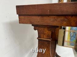 Directoire Period Work Table in Solid Walnut 19th Century