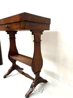 Directoire Period Work Table in Solid Walnut 19th Century