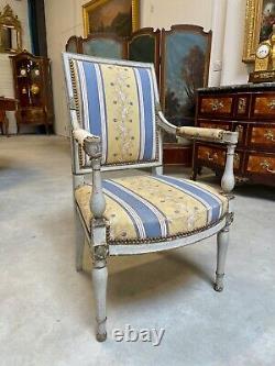 Directoire-style armchair