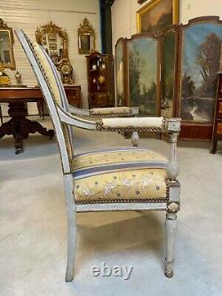 Directoire-style armchair