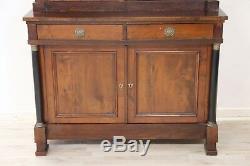 Double Antique Buffet Cherry Wood, Empire 1800 Sec XIX