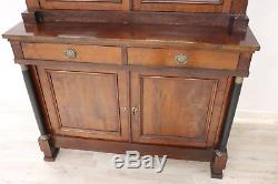 Double Antique Buffet Cherry Wood, Empire 1800 Sec XIX