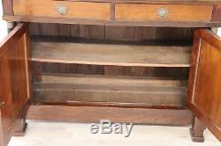 Double Antique Buffet Cherry Wood, Empire 1800 Sec XIX