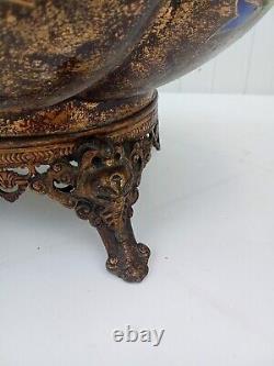 Earthenware Planter Signed Edouard Gilles 19th Century Period