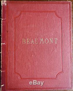 Edouard De Beaumont (1812-1888) Opera In The XIX Eme, 58 Lithographs, Color Era