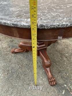 Empire Period Gueridon XIX Century Napoleon Marble Center Table Castle