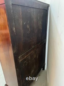Empire Period Mahogany and Veneer Chest of Drawers 19th Century