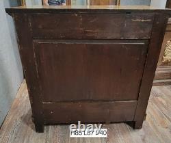 Empire Period Walnut Lady's Commode / Early 19th Century