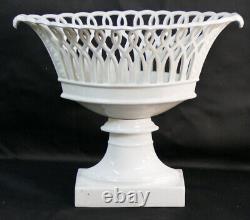 Empire Style Cup White Porcelain Openwork, Era Xixth