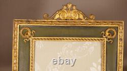 Empire Style Gilt and Patinated Bronze Photo Frame, Late 19th Century