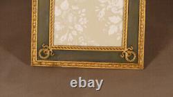 Empire Style Gilt and Patinated Bronze Photo Frame, Late 19th Century