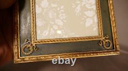 Empire Style Gilt and Patinated Bronze Photo Frame, Late 19th Century