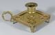 Empire Style Hand Candleholder From The Late 19th Century In Bronze And Brass