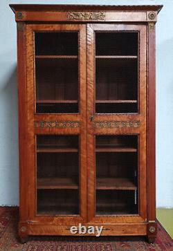 Empire mahogany library