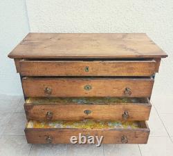 Empire-period walnut commode