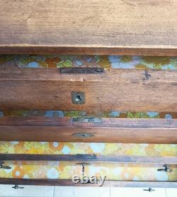 Empire-period walnut commode