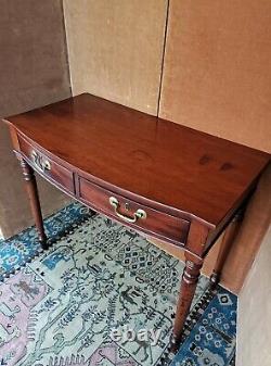 English Regency Console In Mahogany, Epoque Early 19th