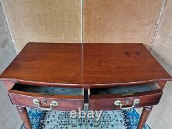 English Regency Console In Mahogany, Epoque Early 19th