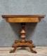 English Gaming Table From The 19th Century In Blonde Mahogany Circa 1820