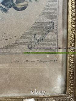 Engraving Long Live Glory and the Beautiful Era First Empire or Restoration