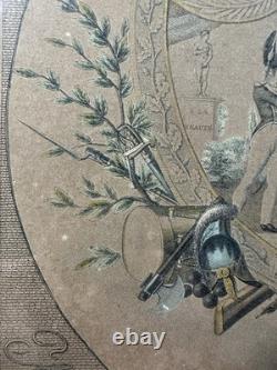 Engraving Long Live Glory and the Beautiful Era First Empire or Restoration