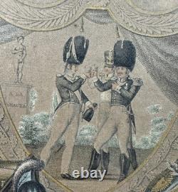 Engraving Long Live Glory and the Beautiful Era First Empire or Restoration