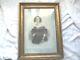 Engraving Young Woman First Half Of The 19th Century Romantic Period Good Condition