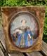Enhanced Photo Frame Young Woman Period 1841/1903 Attic Find