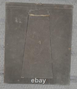 Enhanced photo frame YOUNG WOMAN period 1841/1903 attic find