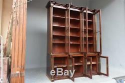 Exceptional Mahogany Bookcase Louis XVI Style Nineteenth Time