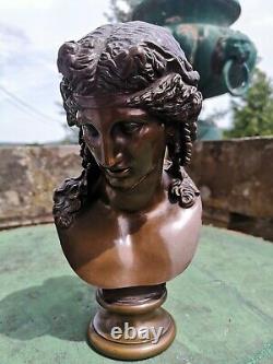 F. Barbedienne Ariane Bronze F. Bronze Epoque 19th Collas