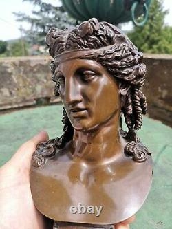 F. Barbedienne Ariane Bronze F. Bronze Epoque 19th Collas