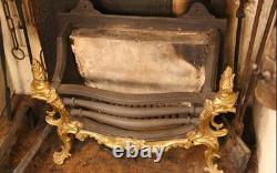 Fire basket, 19th century, Victorian period / Fire basket, bronze, Victorian period