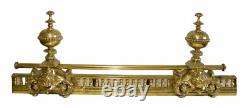 Fireplace Mantel with Angels, Napoleon III Era of the 19th Century