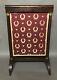 Fireplace Screen Firewall Time Empire Mahogany And Gilt Bronze 19th Nineteenth