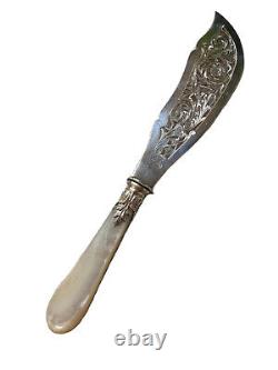 Fish Cutlery Silver & Mother-of-pearl Service France & Table Art Époque Xixème