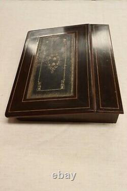 Former Box/ecritory Marquetry Napoleon 3 Epoque Xixe